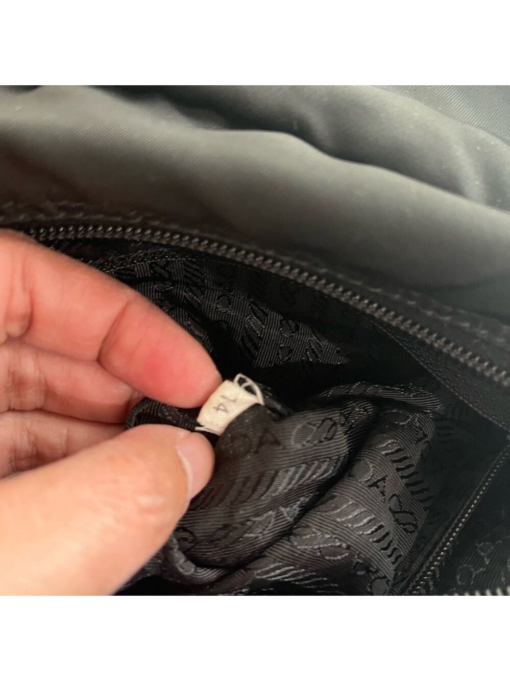 Prada Black Nylon Crossbody Messenger with Buckle Detail - Picture 14 of 16